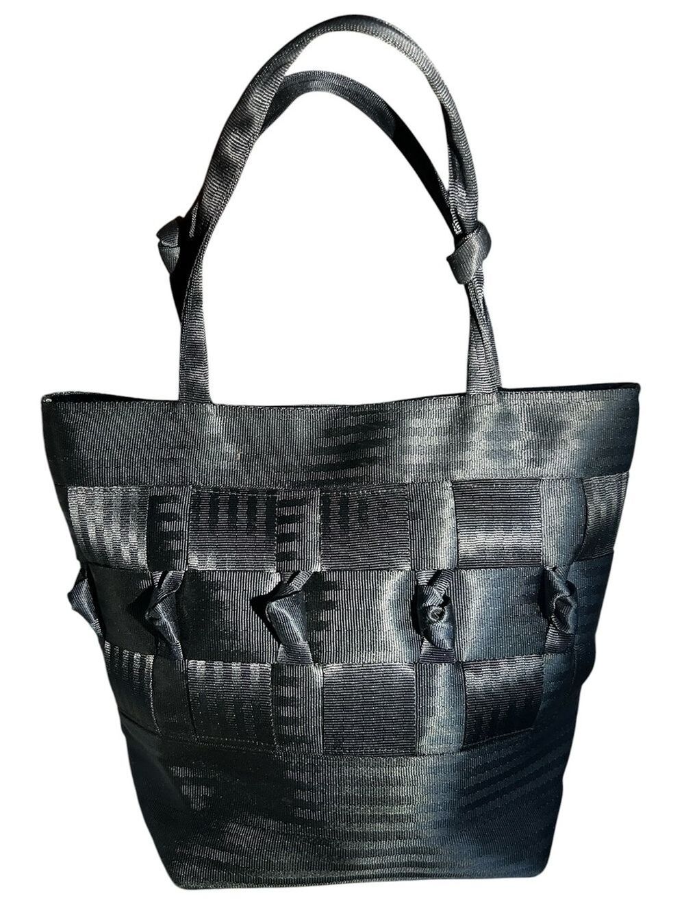 AXEL MANO Australia Rosette Bucket Bag in Black